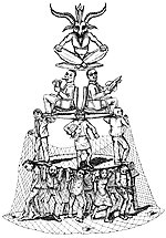 Pyramide à renverser